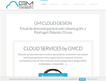 Tablet Screenshot of gmclouddesign.com